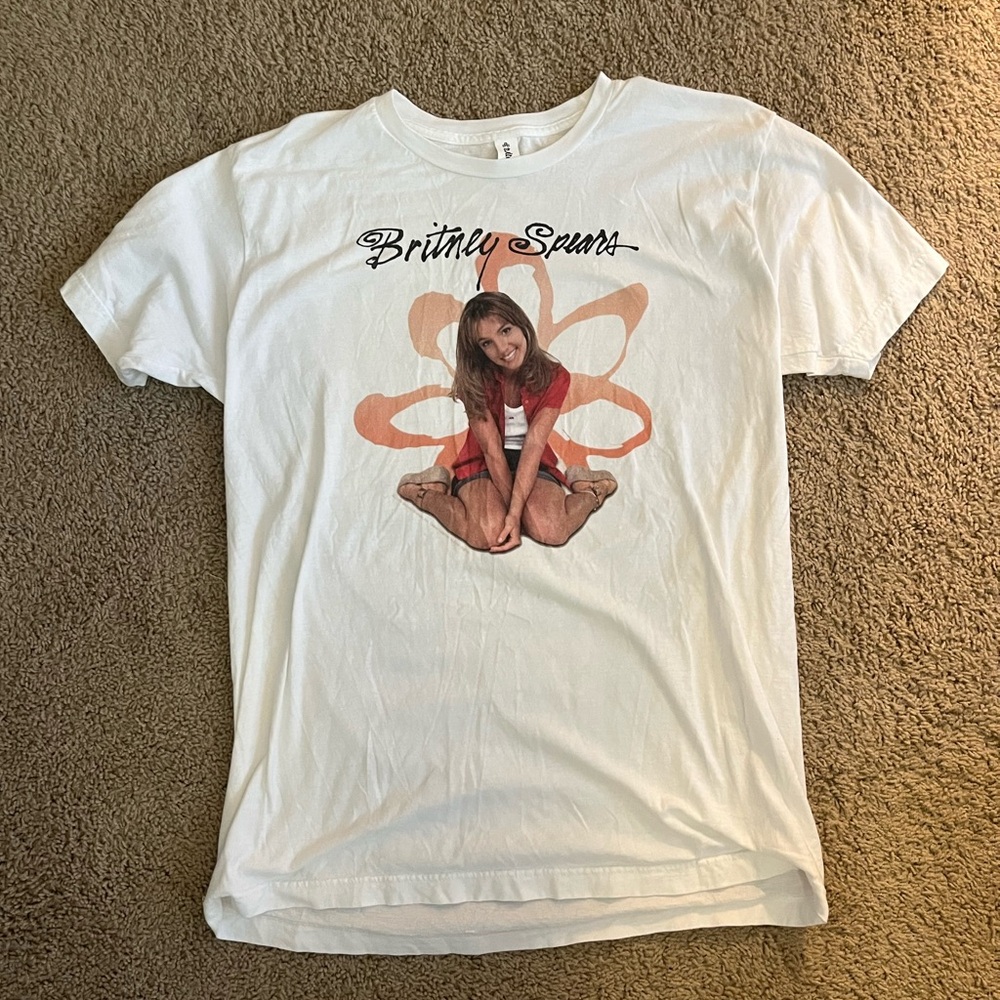 urban outfitters oversized Britney Spears tee